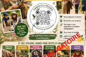 Ferme pédagogique activités juillet et Aout bourges