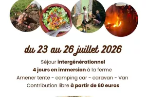 Camp nature du 23 au 26 juillet - adultes & enfants