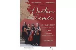 Concert de musique de chambre : Le Quatuor Cémée