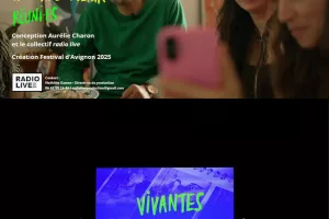 Radio live : VIVANTES