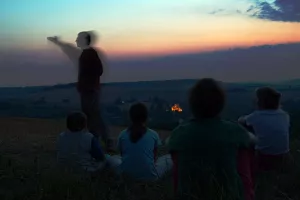 Balade de nuit elfique
