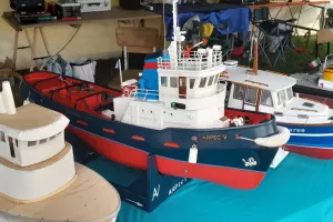 Modelisme naval : exposition de bateaux