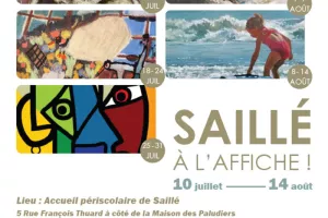 Saillé à l'affiche - Exposition d'artistes de la Presqu'île