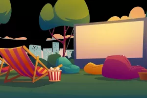 Cinéma en plein air