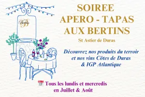 Soirées Apéro-Tapas aux Bertins