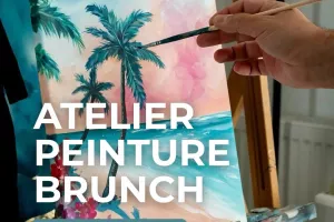 Atelier peinture brunch à la Villa de la Croix