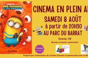 Cinéma en plein air "Des Minions et des monstres"