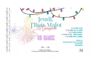 Soirées guinguette « Jeudi, j’Bois-Malot »