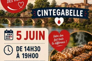 Don du sang à Cintegabelle🩸