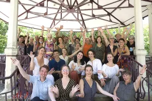 Labyrinthe musical en Rouergue - Spectacle de restitution des stagiaires en danse baroque
