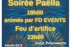 Soirée Paëlla et Feu d’artifice