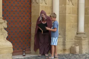Mission Sainte-Foy : le code du chapiteau