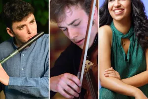 Natan Ca'Zorzi, flûte | Gatien Leray, alto | Alexandra Bidi, harpe