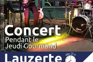 Concert du groupe Rock on the Road lors du Jeudi Gourmand