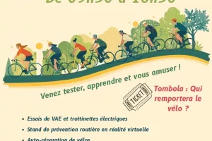 Mai à vélo
