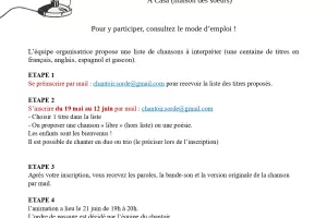 Fête de la musique « Le chantoir »