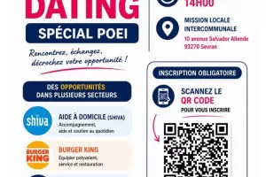 🚨 JOB DATING – SPÉCIAL POEI 🚨