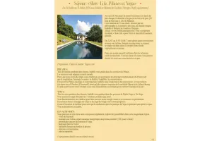 Séjour Slow-life, Pilates et Yoga