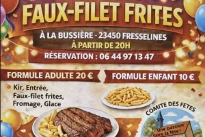 Grande soirée Faux-filet frites