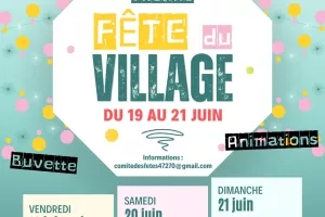 Fête du village de St Jean de Thurac