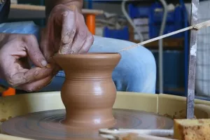 Démonstration d'artisan