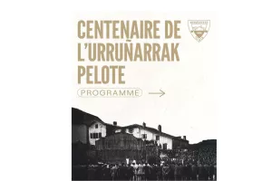 Exposition du Centenaire de l'Urruñarrak pelote