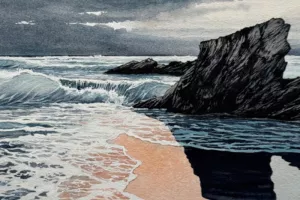 Exposition : Eléments. Aquarelles réalisées par Pierre Renollet.