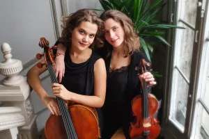 Concert de violon et violoncelle par Camille et Adèle Théveneau