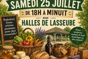 Marché nocturne de Lasseube : Fermier et Artisanal