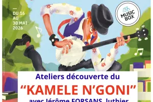 Musiques en mai-diathèques : Atelier découverte du "Kamele N'Goni"