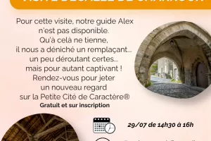 Visite décalée du Village de Charroux