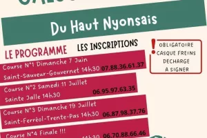 Chalenge de caisse a savon du haut Nyonsais