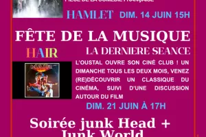 Cinéma l'Oustal Auterive : Dates a retenir