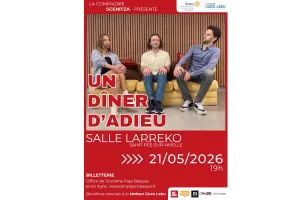 Théâtre : Un dîner d'adieu par la compagnie Scenitza
