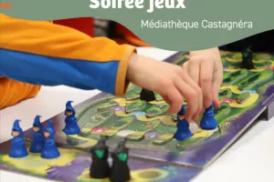 Soirée jeux - Médiathèque Castagnéra