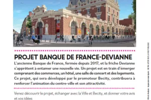 Réunion d’information – Projet Banque de France Devianne