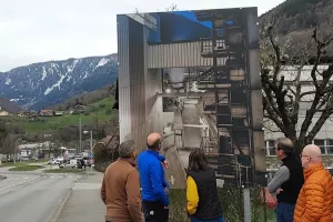 Parcours commenté des photographies en extérieur – François Deladerrière