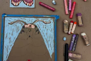 Atelier du samedi - Jolis insectes à la craie grasse