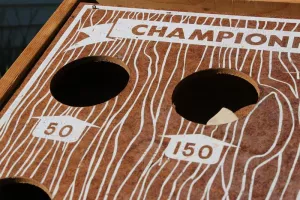 100 ans de la station thermale : grands jeux en bois traditionnels