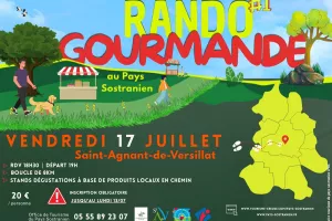 Rando gourmande à St-Agnant-de-Versillat