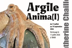 Argile Anima(l), exposition de Catherine Chaillou