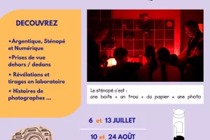 Atelier photo aux "2 Rives"