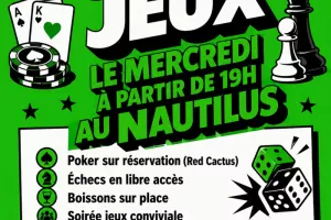 Soirée Jeux : Echec & Poker
