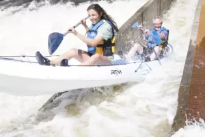 Descente de rivière en canoë-kayak du lac à l'océan