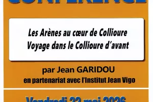 CONFÉRENCE LE COLLIOURE D'AVANT