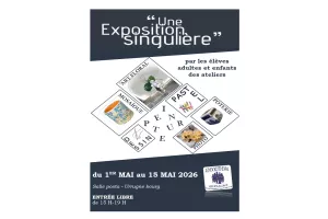 Exposition de peintures, poteries, art floral, mosaïques, pastel, photos et dessins par Adixkideak