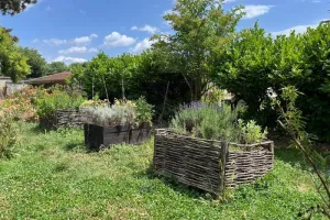 Visite découverte du jardin d'inspiration médievale