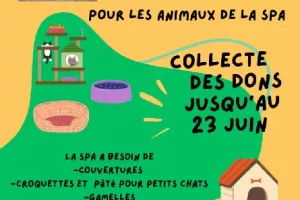 Collecte solidaire pour les animaux de la SPA