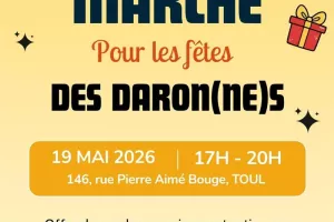 Marché pour la fête des Daron(ne)s - L'Atelier