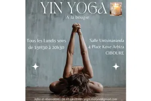 Yin Yoga à la bougie